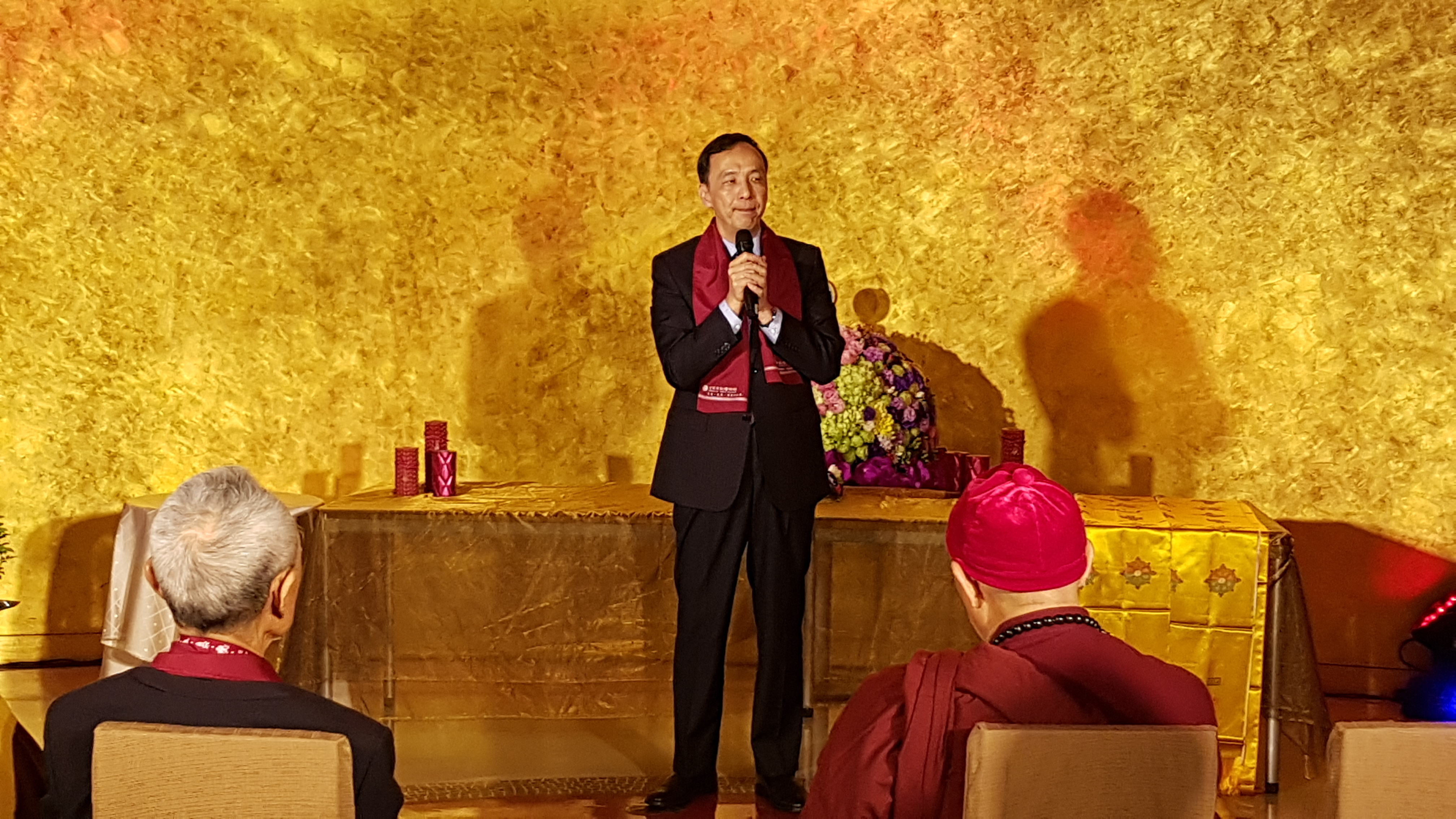市長朱立倫出席世界宗教博物館「春祈會」